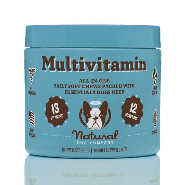 Мультивитаминный комплекс Natural Dog Company Multivitamin 90 шт 26764 фото, изображение