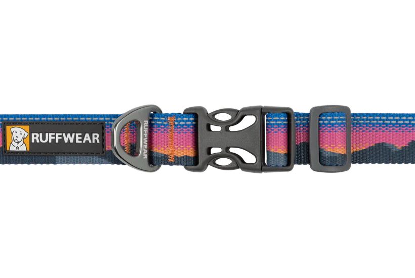 Светоотражающий ошейник для собаки Ruffwear Crag™ 28-36 см Розово-синий 30638 фото, изображение