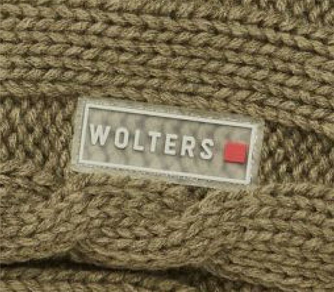 В'язаний светр для собаки Wolters Cable Knit з візерунком коси 45 см Оливковий 29616 фото, зображення