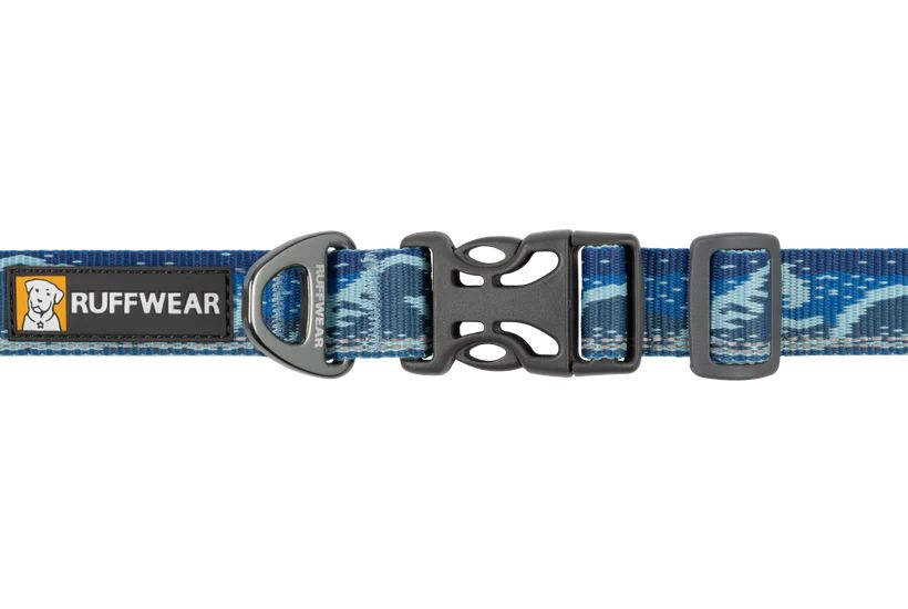 Светоотражающий ошейник для собаки Ruffwear Crag™ Wave 28-36 см Сине-голубой 30647 фото, изображение