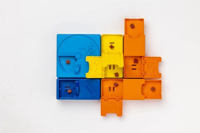Розвиваюча іграшка конструктор для собак Pawzler Rainbow Set Mini 30216 фото, зображення