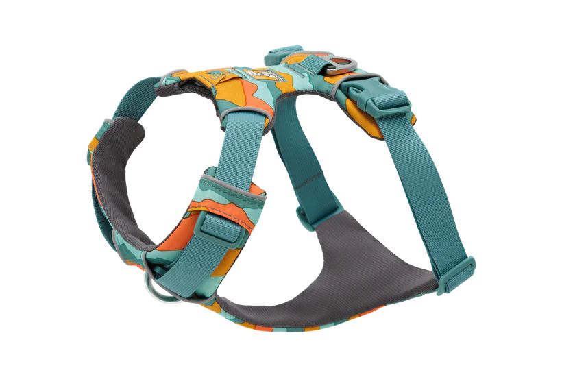 Повседневная шлейка для собак Ruffwear Front Range® XXS 33-43 см Бирюзово-оранжевый 30801 фото, изображение