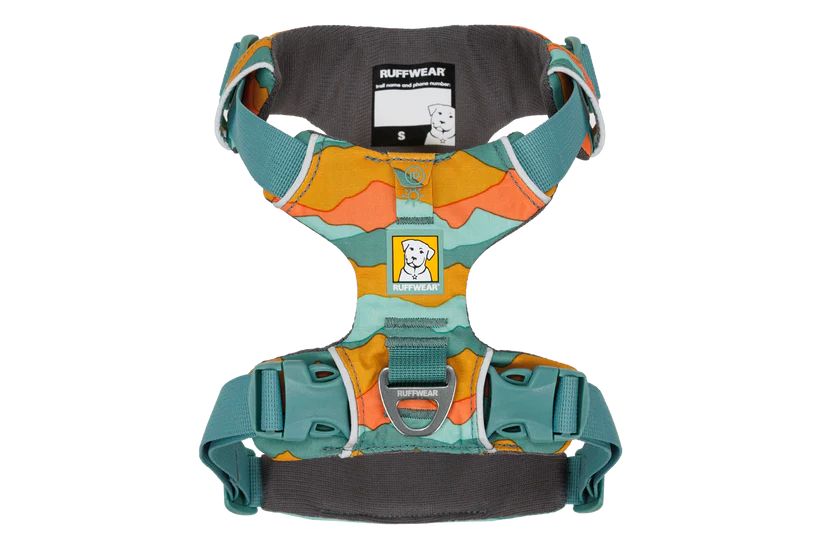 Повсякденна шлейка для собак Ruffwear Front Range XXS 33-43 см Бірюзово-оранжевий 30801 фото, зображення