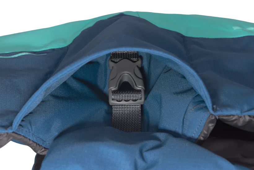 Водонепроникна куртка для собак Ruffwear Vert XXS Бірюзовий 30551 фото, зображення