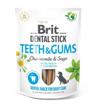 Ласощі для собак Brit Dental Stick Teeth&Gums для зубів та ясен 7 шт. 31984 фото, зображення