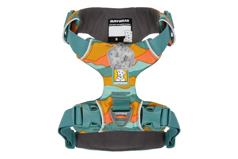 Повседневная шлейка для собак Ruffwear Front Range® XS 43-56 см Бирюзово-оранжевый 30802 фото, изображение