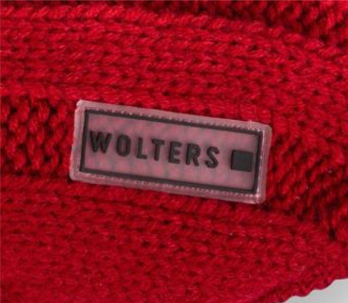 Вязаный свитер для собаки Wolters Cable Knit с узором коса 25 см Красный 28418 фото, изображение