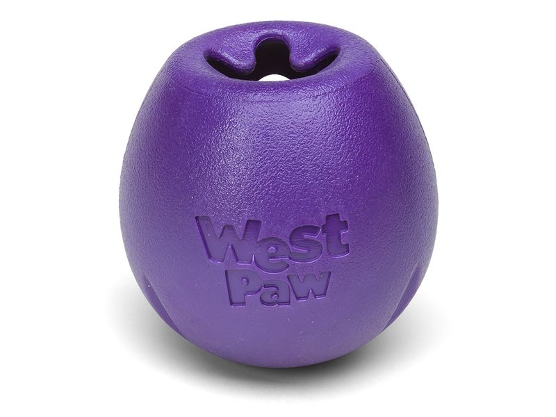 Игрушка для собак West Paw Rumbl Eggplant фиолетовый L 26617 фото, изображение