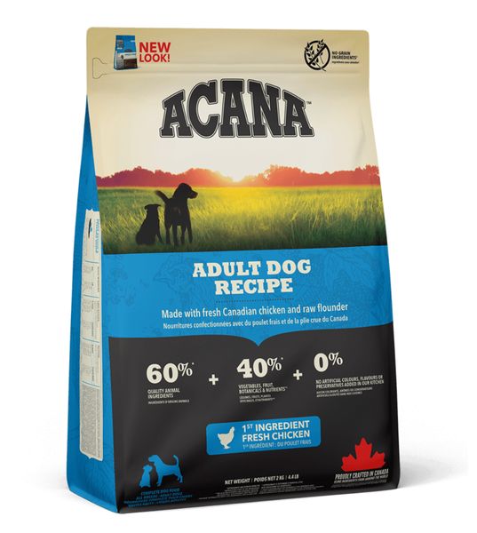 Сухой корм для собак Acana Adult Dog Recipe Курица 2 кг 32062 фото, изображение