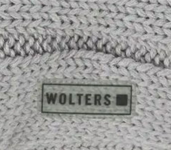 В'язаний светр для собаки Wolters Cable Knit з візерунком коси 50 см Сріблястий 29623 фото, зображення