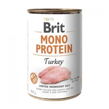 Вологий корм Brit Mono Protein Turkey для собак, з індичкою, 400 г 28722 фото, зображення