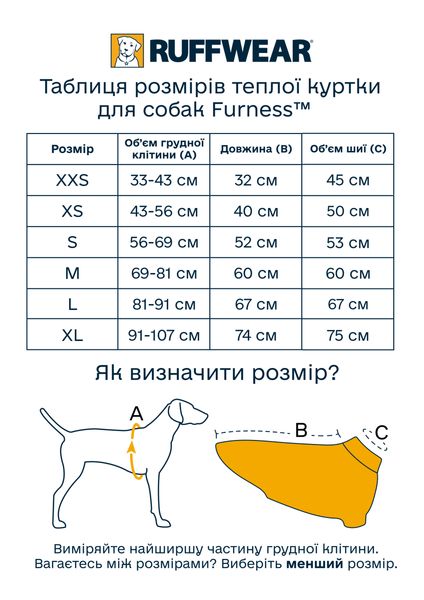 Теплая куртка для собак Ruffwear Furness™ XXS Красный 30389 фото, изображение