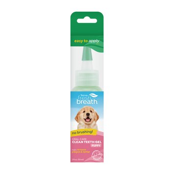 Гель для догляду за ротовою порожниною цуценят TropiClean Fresh Breath No Brush 59 мл 26722 фото, зображення