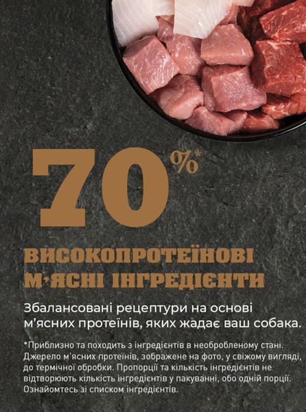 Сухий корм для собак Acana Ranchlandds Dog Recipe Яловичина, ягня та свинина 2 кг 32066 фото, зображення