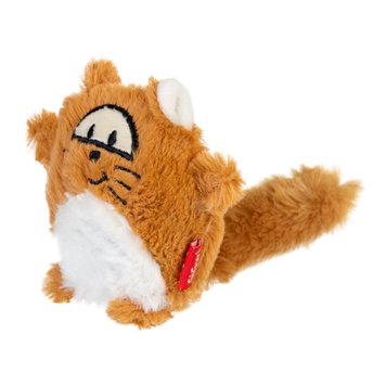 Игрушка для собак лиса с большой пищалкой GiGwi Plush 18 см 26853 фото, изображение