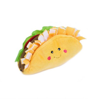 М'яка іграшка для собак тако ZippyPaws NomNomz Taco з пищалкою 28474 фото, зображення