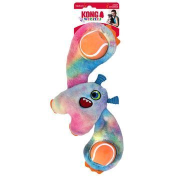 Игрушка для собак Kong Woozles Monster Разноцветный M 45439 фото, изображение