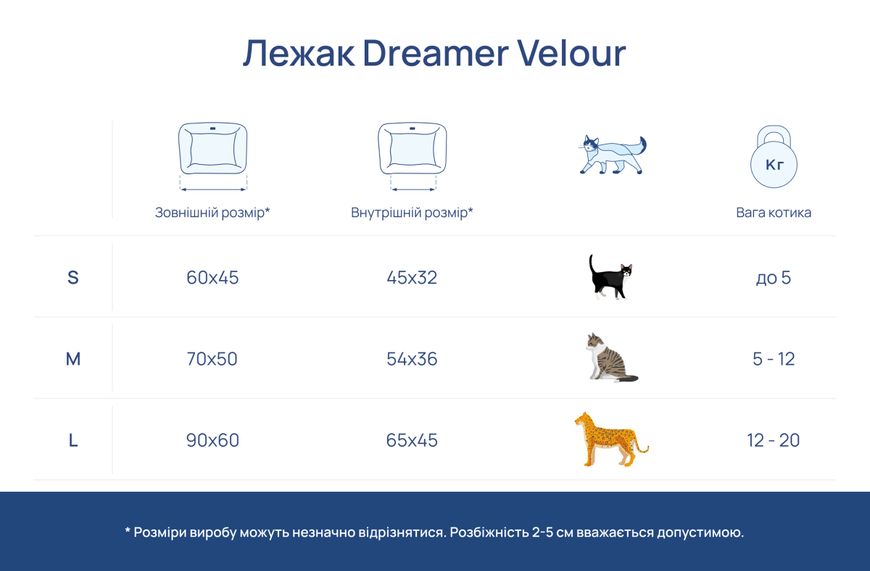 Лежак Harley and Cho Dreamer Velour винний S 29244 фото, зображення