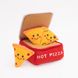 Мягкая игрушка для собак коробка для пиццы ZippyPaws Zippy Burrow Pizza Box с пищалкой 28477 фото 1 изображение