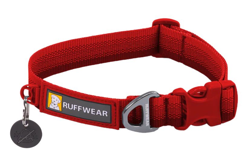 Повседневный ошейник для собак Ruffwear Front Range™ 28-36 см Красный 30665 фото, изображение