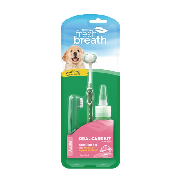 Набор для ухода за полостью рта щенков TropiClean Fresh Breath 59 мл 27714 фото, изображение