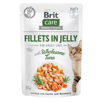 Вологий корм Brit Care Cat Pouch для котів, в желе, тунець, 85 г 28675 фото, зображення