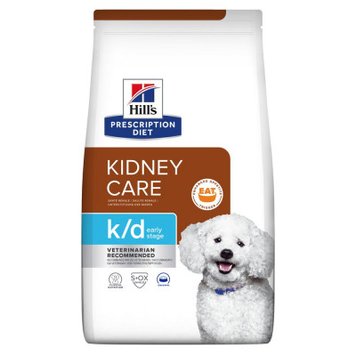 Сухий корм для собак Hill's P/D Prescription Diet Canine K/D Early Stage для здоров'я нирок 1,5 кг 32924 фото, зображення