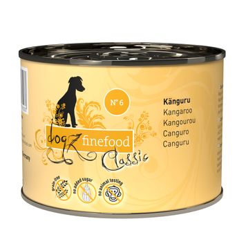 Вологий корм для собак Dogz Finefood No.06 кенгуру 200 г 32180 фото, зображення