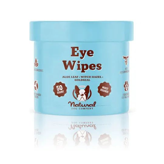 Серветки для очей Eye Wipes Natural Dog Company 50 шт 32720 фото, зображення