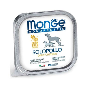 Вологий корм Monge Dog Wet SOLO курка 150 г 28624 фото, зображення