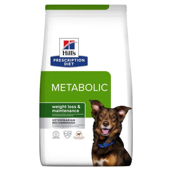 Сухой корм для собак Hills P/D Prescription Diet PD Canine Metabolic для контроля веса ягненок с рисом 1,5 кг 32928 фото, изображение