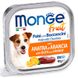 Влажный корм для собак Monge Dog Wet Fruit утка с апельсином 100 г 32082 фото 1 изображение