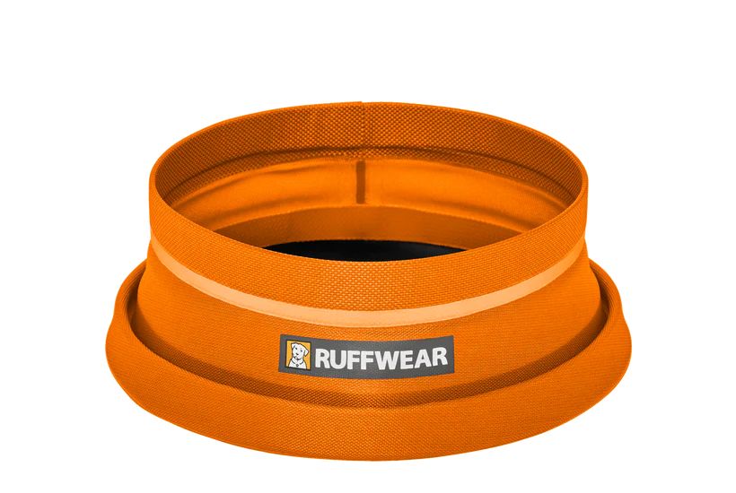 Сверхлегкая складающаяся миска для собак Ruffwear Bivy™ M Оранжевый 30624 фото, изображение