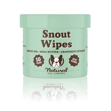 Салфетки для носика Snout Wipes Natural Dog Company 50 шт 32722 фото, изображение