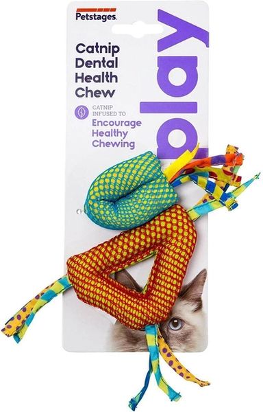 Игрушка для котов Petstages Catnip Dental Health Chew для зубов с кошачьей мятой 32002 фото, изображение