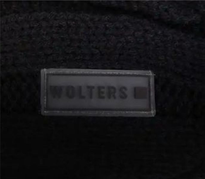 Вязаный свитер для собаки Wolters Cable Knit с узором коса 25 см Черный 29595 фото, изображение