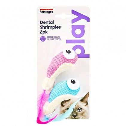 Игрушка для котов Petstages Dental Креветки 32004 фото, изображение