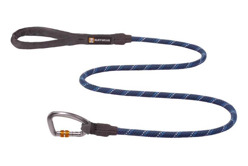 Рефлекторний повідець канат для собак Ruffwear Knot-a-Leash™ S 1,5 м / 7 мм Синій 30927 фото, зображення