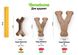 Жевательные игрушки для щенков Benebone Puppy Wishbone Bacon M бекон 27976 фото 4 изображение