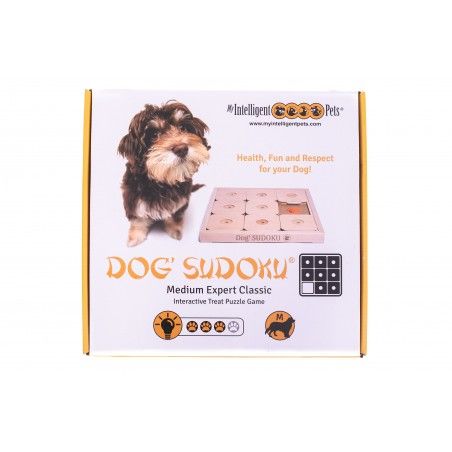 Интерактивная игрушка для собак My Intelligent Pets Dog' SUDOKU Medium Expert Classic 31373 фото, изображение