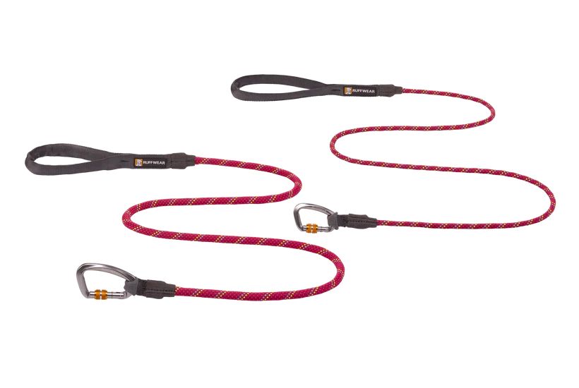 Рефлекторний повідець канат для собак Ruffwear Knot-a-Leash™ S 1,5 м / 7 мм Рожевий 30929 фото, зображення