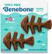 Набор из двух жевательных игрушек для собак Benebone 2-Pack Fishbone Tiny рыба 27978 фото 5 изображение