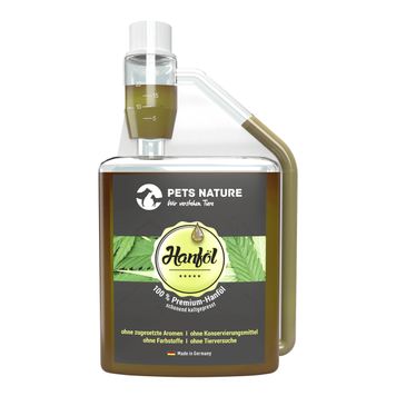 Конопляна олія для собак Pets Nature Hemp Oil 250 мл 32191 фото, зображення