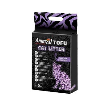 Наполнитель для кошек AnimAll TOFFU с ароматом лаванды, 2,6 кг / 6 литров 32677 фото, изображение