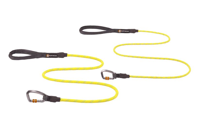 Рефлективный поводок канат для собак Ruffwear Knot-a-Leash™ S 1,5 м / 7 мм Жовтий 30931 фото, изображение