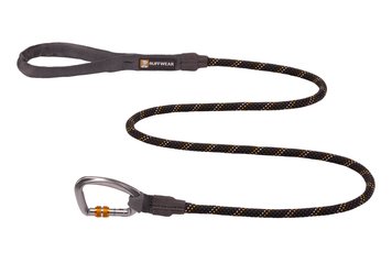 Рефлекторний повідець канат для собак Ruffwear Knot-a-Leash™ S 1,5 м / 7 мм Чорний 30933 фото, зображення