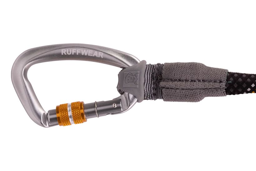 Рефлекторний повідець канат для собак Ruffwear Knot-a-Leash™ S 1,5 м / 7 мм Чорний 30933 фото, зображення