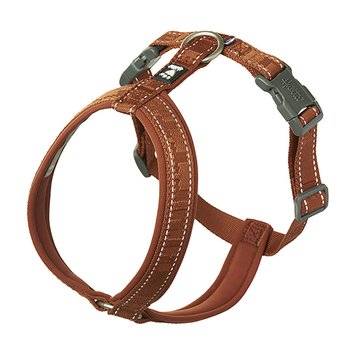 Анатомічна шлейка для собак Hurtta Casual Y-harness 30-35 Коричневий 31646 фото, зображення