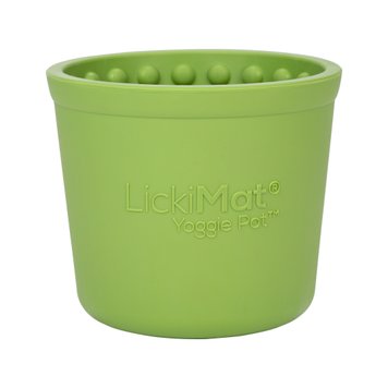 Миска медленного кормления собак LickiMat Yoggie Pot Green 30340 фото, изображение