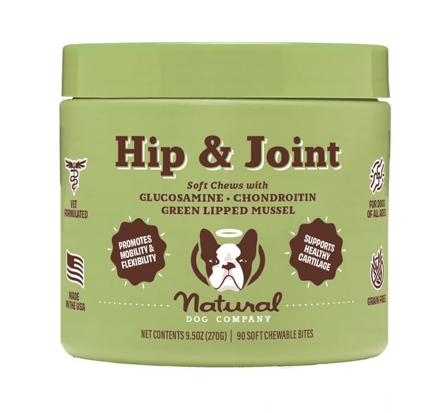 Вітамінний комплекс для суглобів та зв'язок собак Natural Dog Company Hip&Joint 90 шт 26761 фото, зображення